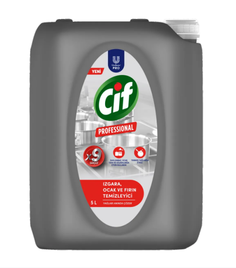 Cif Professional Izgara Ocak Ve Fırın Temizleyici 5 Litre
