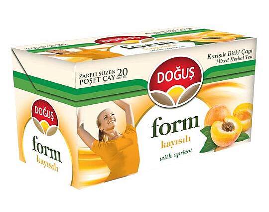 Doğuş Form Kayısılı Bitki Çayı 20 Li