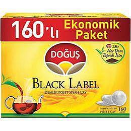 Doğuş Black Label Demlık Poset Çay 3.2 Gr. 160 Lı