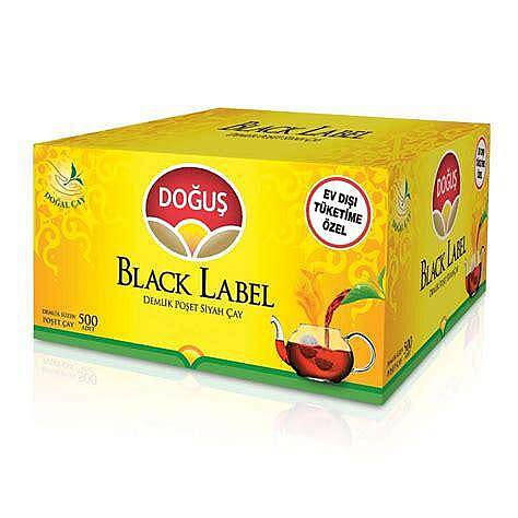 Doğuş Black Label Demlık Poset Çay 3.2 Gr 500 Lü