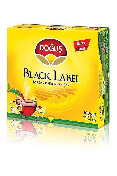 Doğuş Black Label Süzen Bardak Poşet Çay 100*2 Gr - 1