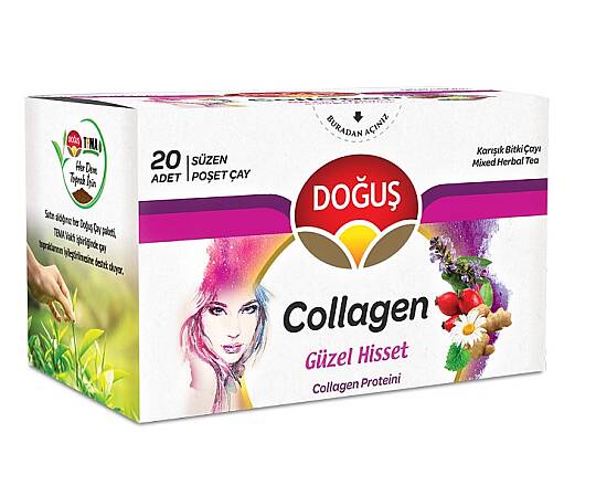 Doğuş Collagen Bitki Çayı 20 Li