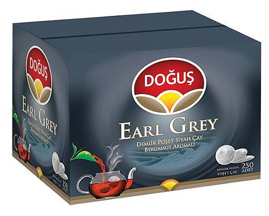 Doğuş Earl Grey Demlık Poset Çay 3.2 Gr 250 Li
