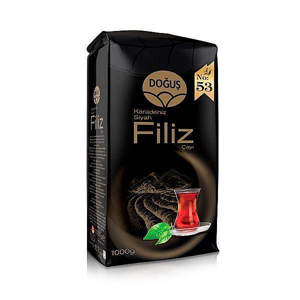 Doğuş Filiz No 53 Sıyah Cay 1000 Gr - 1