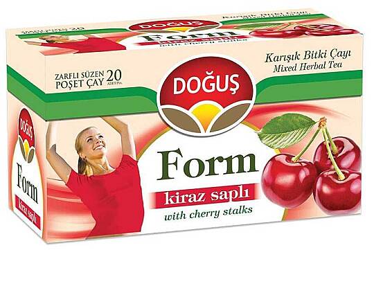 Doğuş Form Kiraz Saplı Bitki Çayı 20li