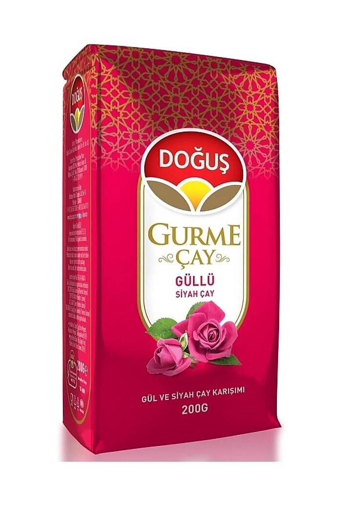 Doğuş Gurme Güllü Sıyah Cay 200 Gr - 1