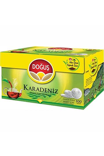 Doğuş Karadeniz Bergamotlu Demlik Poşet Çay 3,2gr 100 Lü