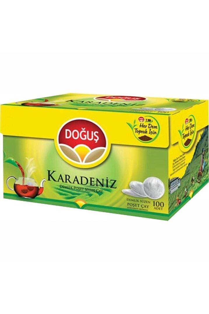 Doğuş Karadeniz Bergamotlu Demlik Poşet Çay 3,2gr 100 Lü - 1