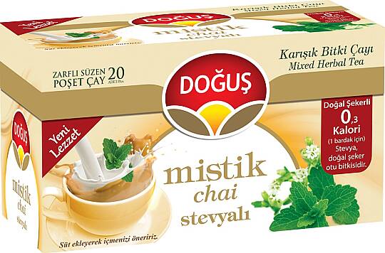 Doğuş Mistik Chai Stevyalı Bitki Çayı 20 Li