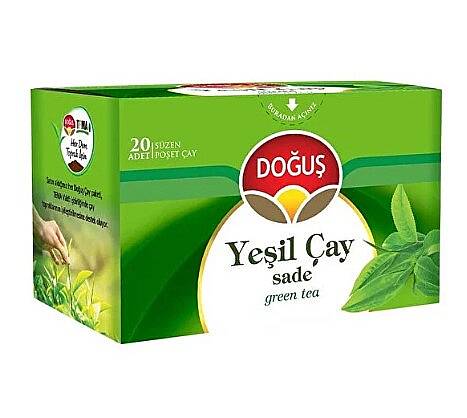 Doğuş Yeşil Çay Sade Bitki Çayı 20 Li