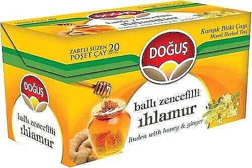 Doğuş Zencefil Ihlamur Ballı Bitki Çayı 20li - 1
