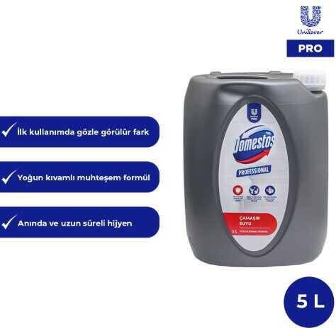Domestos Professional Yoğun Kıvamlı Çamaşır Suyu 5kg - 1