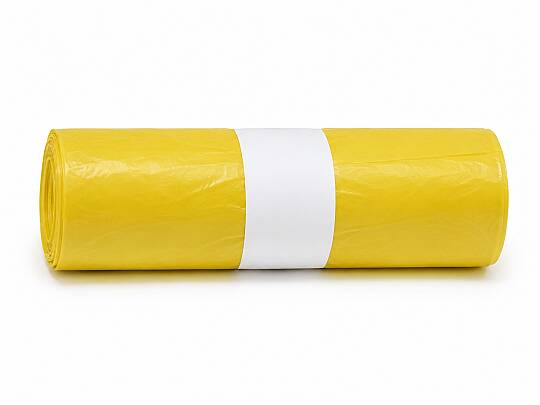 Korur 120*150 Endüstriyel Hantal / Konteyner Boy Çöp Poşeti 800 Gr. Sarı