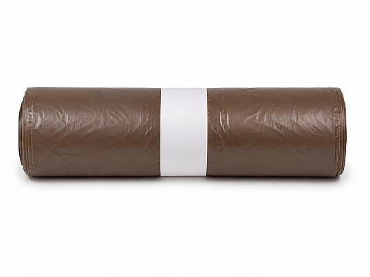 Korur 120*150 Endüstriyel Hantal / Konteyner Boy Çöp Poşeti 800 Gr. Kahverengi