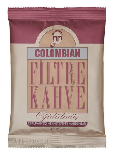 Mehmet Efendi Colombıan Filtre Kahve 80gr