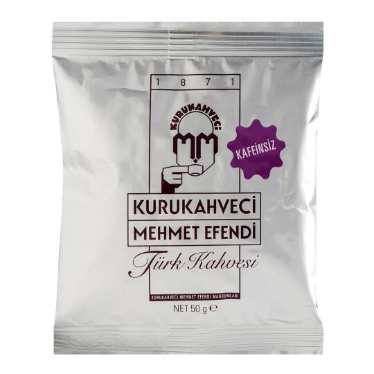 Mehmet Efendi Kafeinsiz Türk Kahvesi 50gr