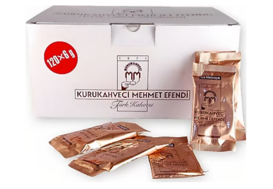 Mehmet Efendi Tek Kullanımlık Türk Kahvesi 6gr 120li