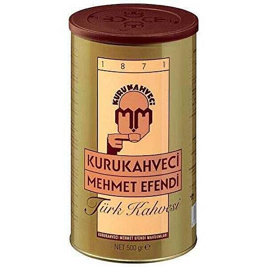 Mehmet Efendi Türk Kahvesi Teneke Kutu 500gr