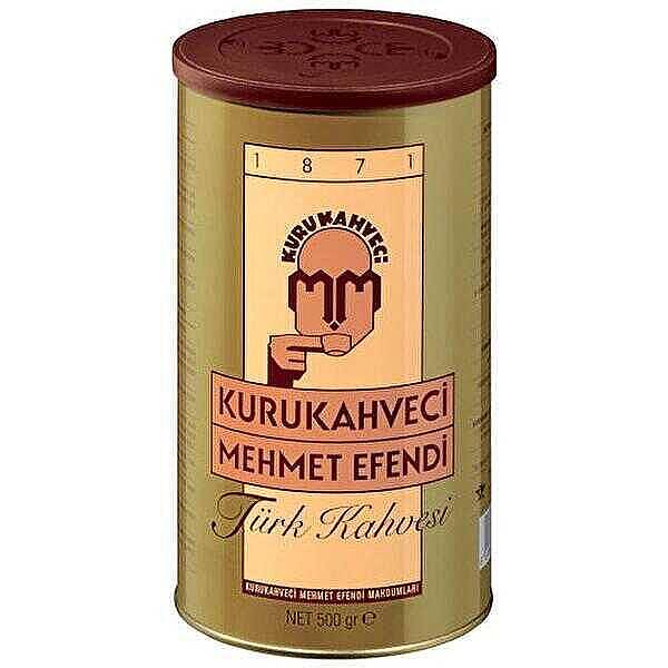 Mehmet Efendi Türk Kahvesi Teneke Kutu 500gr - 1