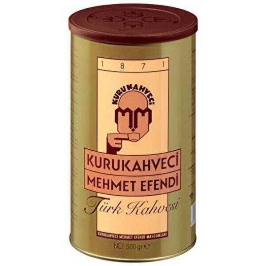 Mehmet Efendi Türk Kahvesi Teneke Kutu 500gr