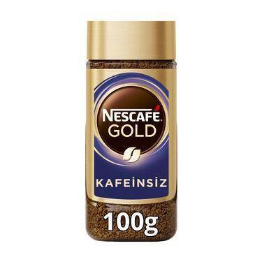 Nescafe Gold Kafeinsiz Kavanoz 100gr