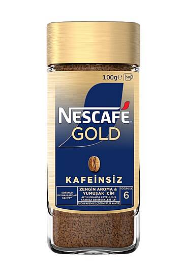 Nescafe Gold Kafeinsiz Kavanoz 100gr