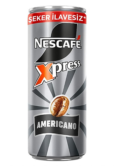 Nescafe xpress Şekersiz Americano 250 ML x24