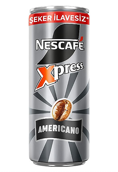 Nescafe xpress Şekersiz Americano 250 ML x24 - 1