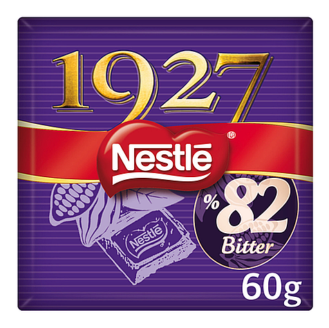 Nestle 1927 Kare %82 Bitter Çikolata 60gr.