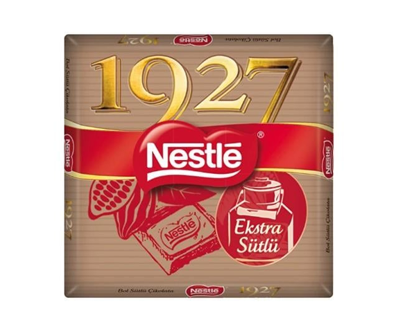 Nestle 1927 Kare Sütlü Çikolata 6*60gr. - 1