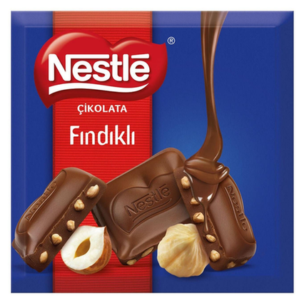 Nestle Classic Kare Fındıklı Çikolata 60gr. 6lı