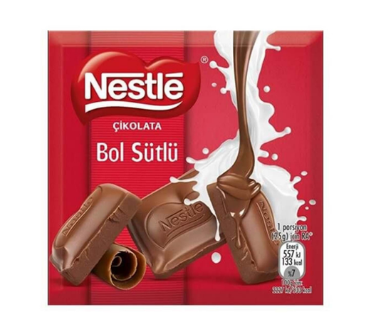 Nestle Classic Kare Sütlü Çikolata 6*60gr. - 1