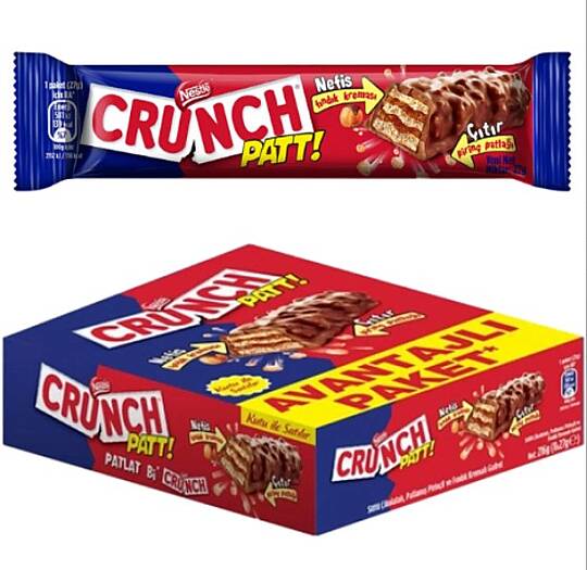 Nestle Crunch Patt 27 Gr x12