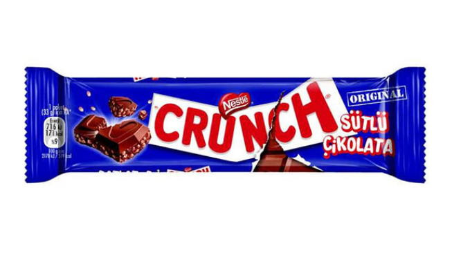 Nestle Crunch Sütlü Çikolata 31,5gr. 30lu - 1