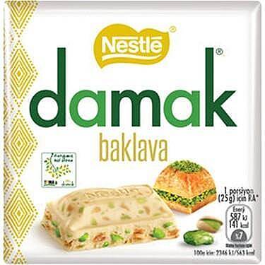 Nestle Damak Kare Çikolata Baklava 60 Gr.