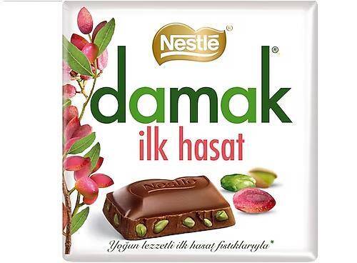 Nestle Damak Kare Çikolata İlk Hasat 6*60 Gr. - 1