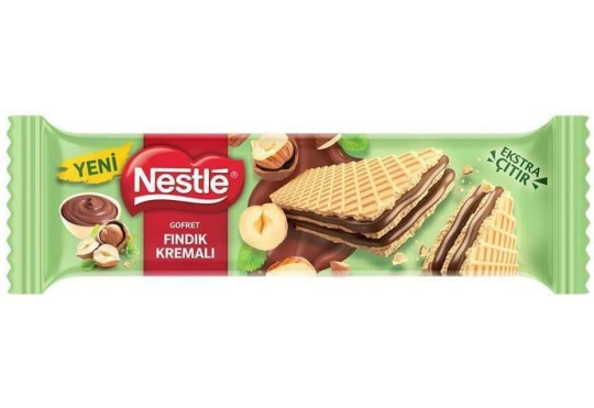 Nestle Fındık Kremalı Çıtır Gofret 21gr. 24lü