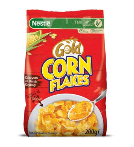 Nestle Gold Corn Flakes Mısır Gevreği 200gr