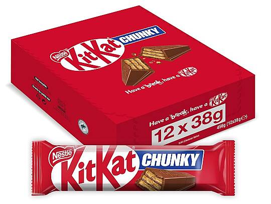 Nestle Kit-kat Chunky 38 Gr x12