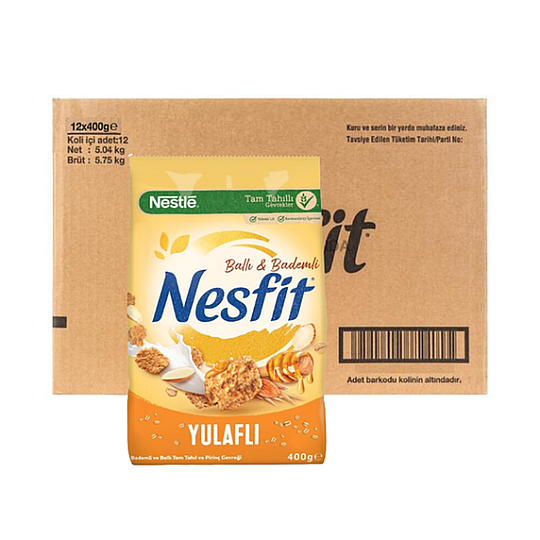 Nestle Nesfit 400 Gr.ballı Bademl I x12