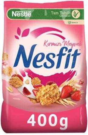 Nestle Nesfit 400 Gr.kırmızı Meyve Yulaflı x12 - 1