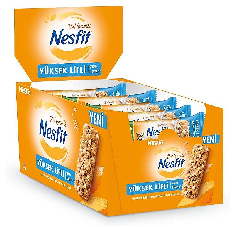 Nestle Nesfit Bar Ballı 20 Gr. 16lı - 1