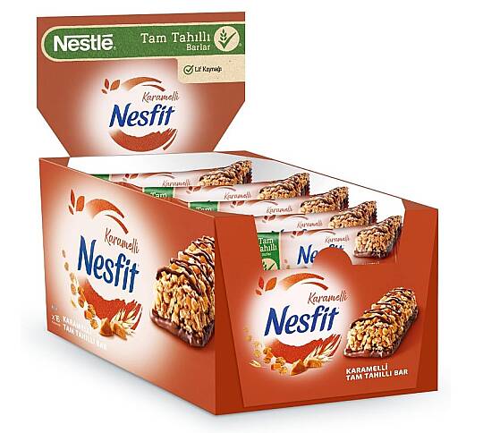 Nestle Nesfit Bar Karamelli 23,50 Gr. 16lı