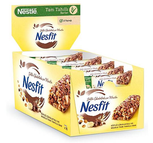 Nestle Nesfit Bar Muzlu Çikolatalı 23,50 Gr. 16lı