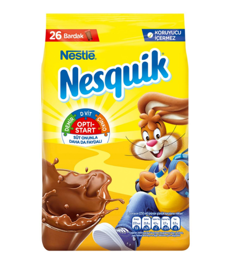 Nestle Nesquık Çikolatalı Toz İçecek 375gr.