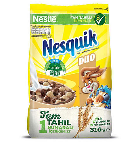Nestle Nesquık Duo Mısır Gevreği 310gr. x12
