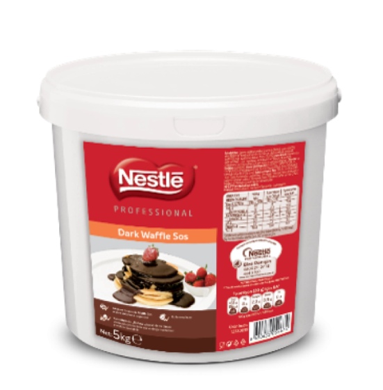 Nestle Professional Waffle Bitter Sos 10 Kg - 1