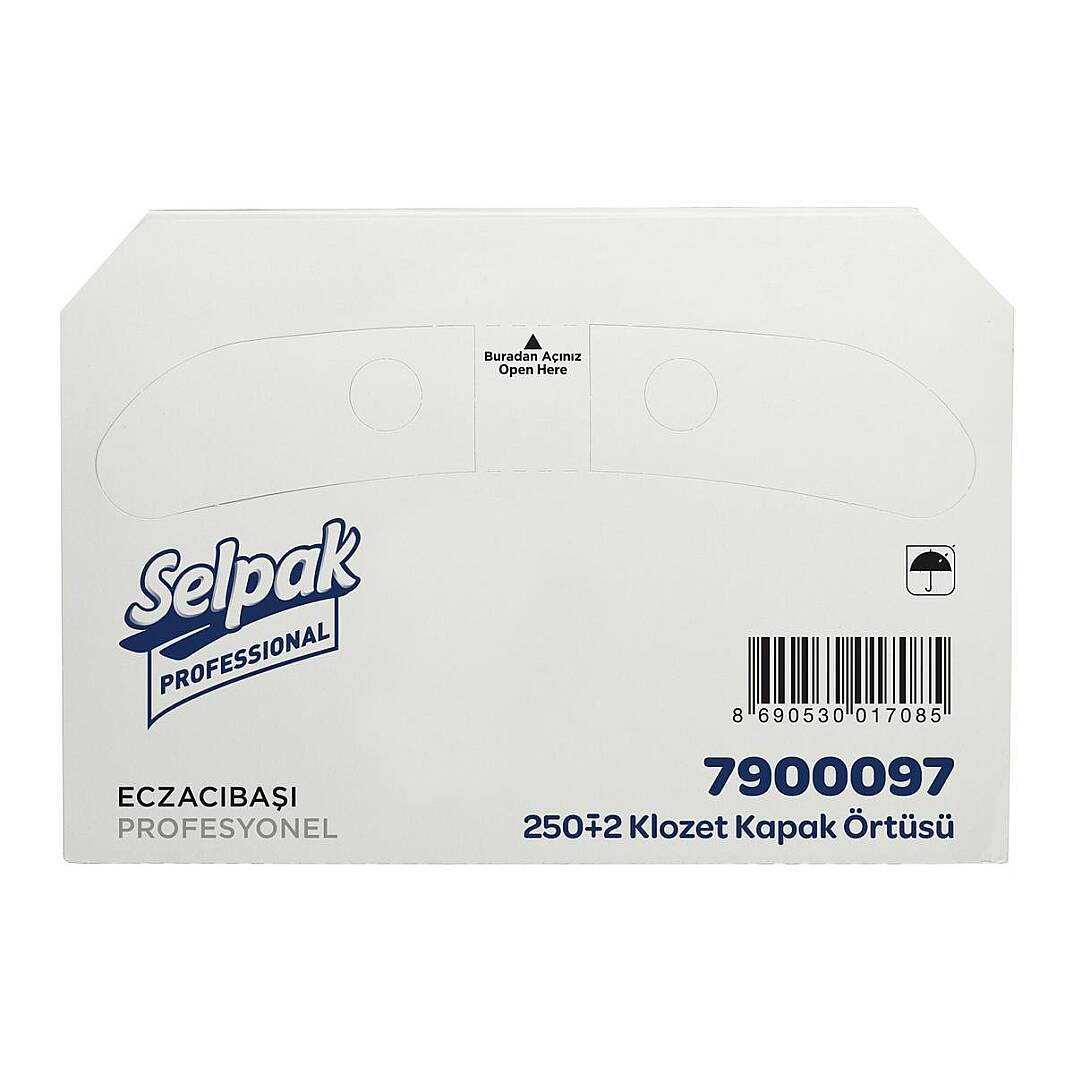Selpak 7900097 Professional Klozet Kapak Örtüsü 250li - 1