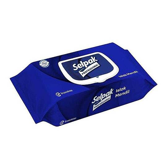 Selpak 7901044 Profesyonel Islak Mendil 60'lı