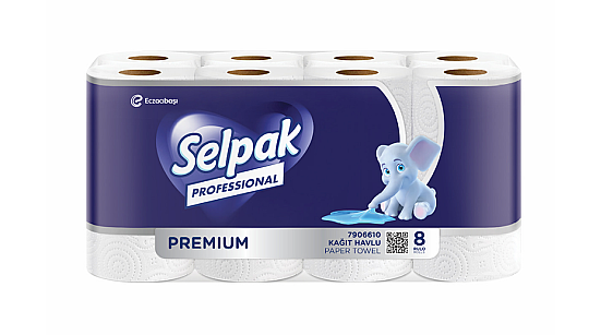Selpak 7906610 Professional Premium Havlu 8'lı